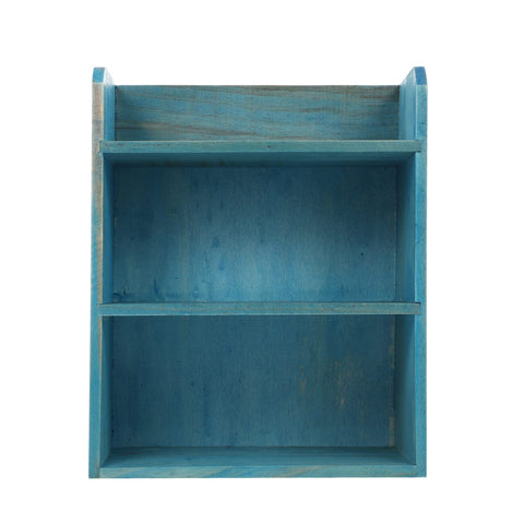 Garneck Solid Wood Desktop Storage Holder Multi-Layer Desk Shelf for Sundries Mini Bonsai Small Decor and Home Office Organisation 31.00 X 25.00 X