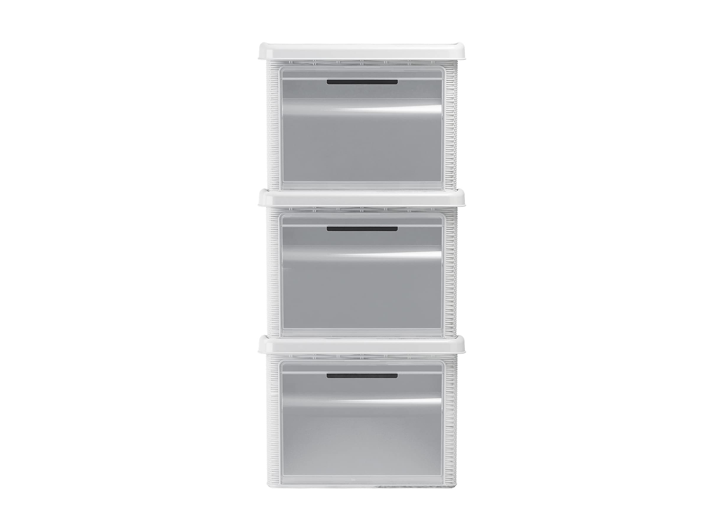 Stefanplast Elegance Multipurpose Case with Front Door, White, Medium/29 x 39 x 21 cm