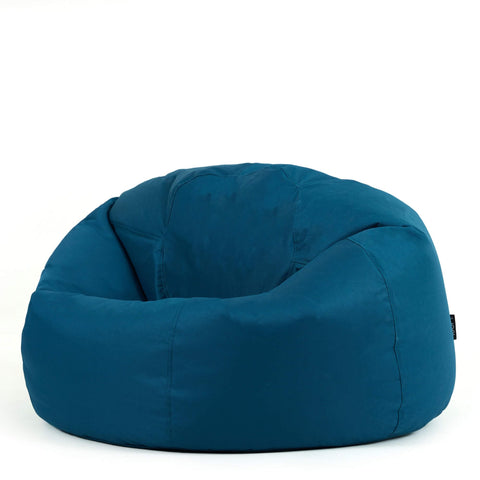 Bean Bag Bazaar Kingston Outdoor Bean Bag with Filling Included, Teal