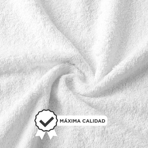 Degrees home - Set of 2 bidet towels - Bath towels - Small towels - 100% Cotton - 480 g/m2-30x50 cm