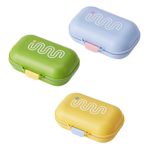 EOWVISN 3 Piece Soap Dish, Portable Soap Dish, Drain Soap Dish, Waterproof Soap Dish, Suitable For Travel, Camping, Gym, Bathroom, Etc.