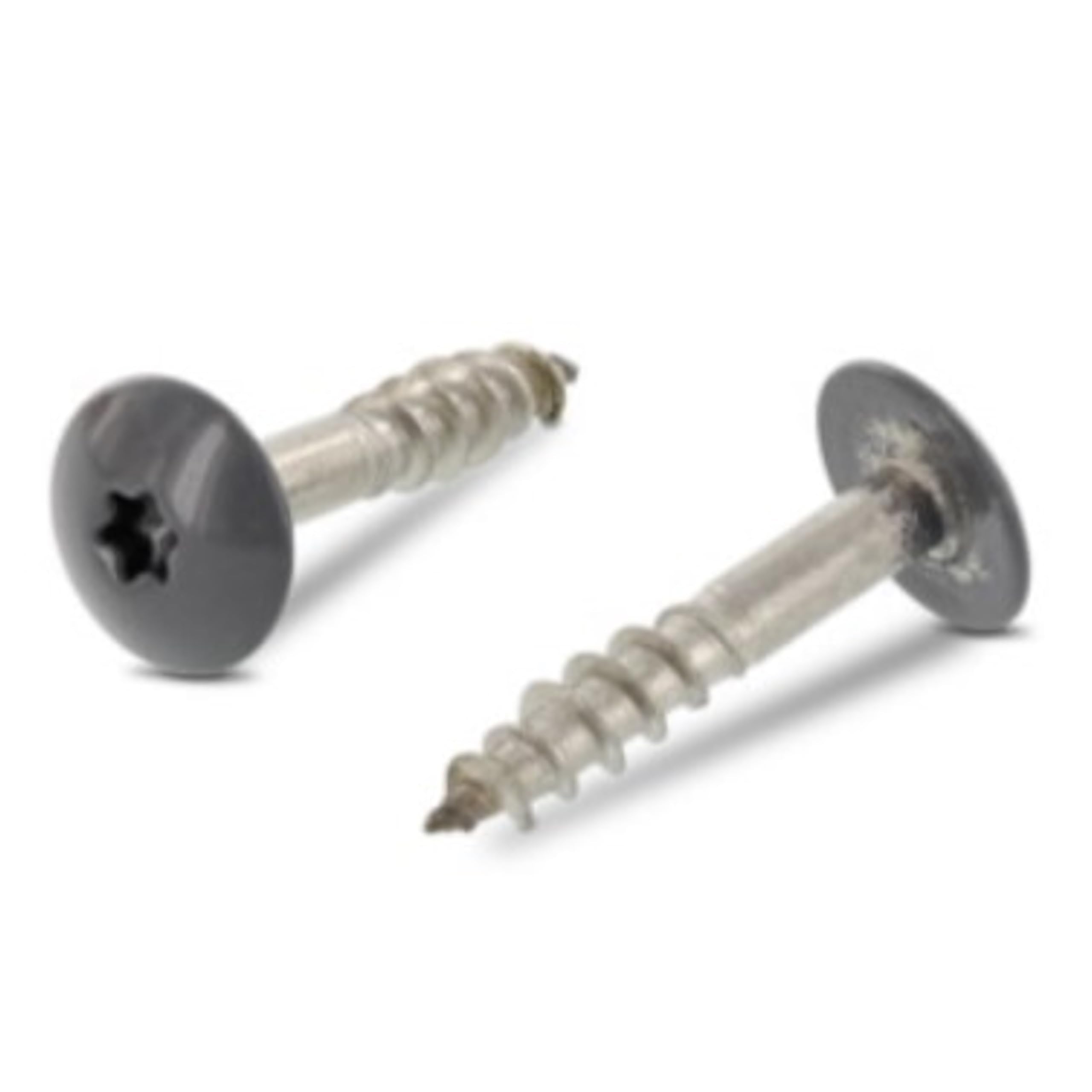 Idt Trade Trespo Wood Screws 4.8 x 50 mm Pack of 25 Stainless Steel A2 / V2A - Round-Headed Wood Screws with Hexalobular Socket - Rustproof