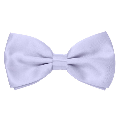 MASADA bow tie pastel purple - men's accessory in shiny-look, continuously adjustable, handmade with hook closure - 12 x 6 cm