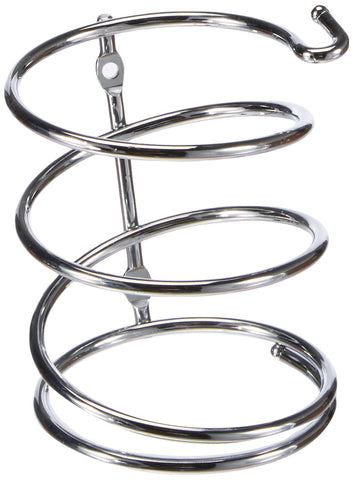axentia Bad Escala 282014 Hair Dryer Holder 9.5 cm Round with Hook