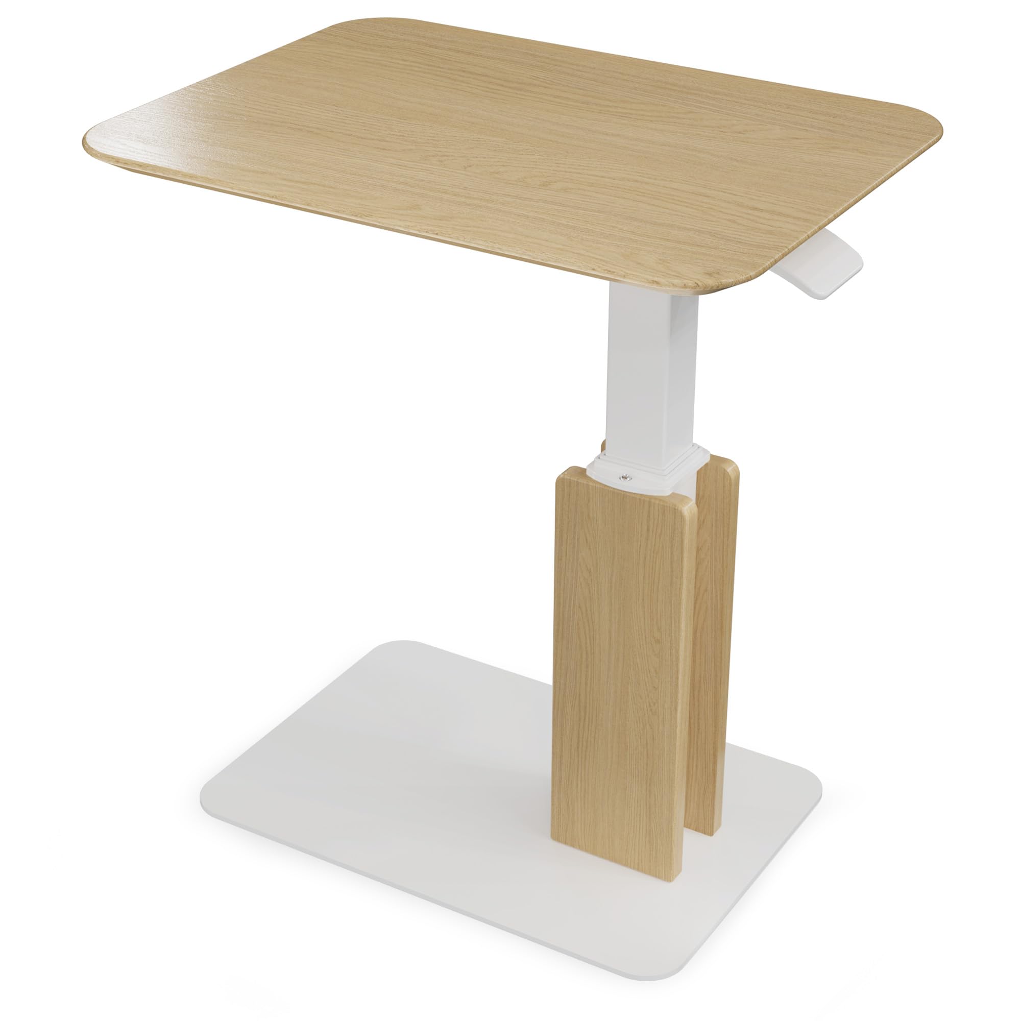 ETHU Height Adjustable Low Side Table 38-57cm 15kg Load