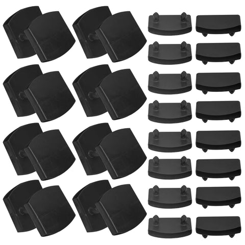 Sgehai 72 Pcs bed slats replacement bed slat end clip,plastic bed slat holders caps 55mm,48 ends and 24 center,for double/single bed and king size