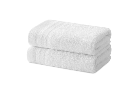 Degrees home - Set of 2 bidet towels - Bath towels - Small towels - 100% Cotton - 480 g/m2-30x50 cm
