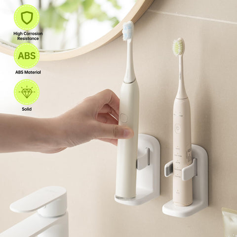 Toski Electric Toothbrush Holder Wall Mounted, 2 PCS Tooth Brush Holder
