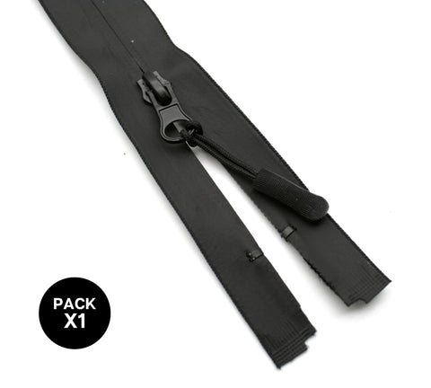 DOJA Barcelona Waterproof zips, Waterproof Jacket Zippe, Separating Zipper, zips, Jacket Zippe, Separating Zipper | | Pack 1 | 85cm | Black