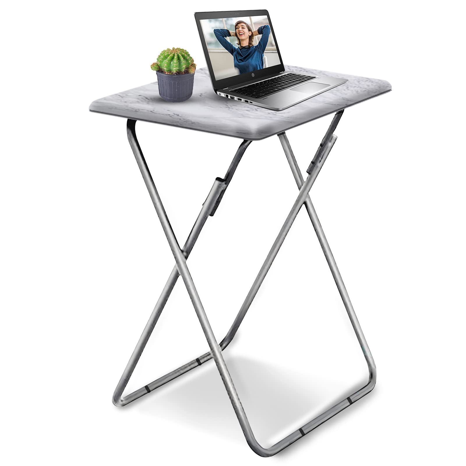 Small Folding Table, Foldable Table, TV Tray Table, Sofa Table, End Table