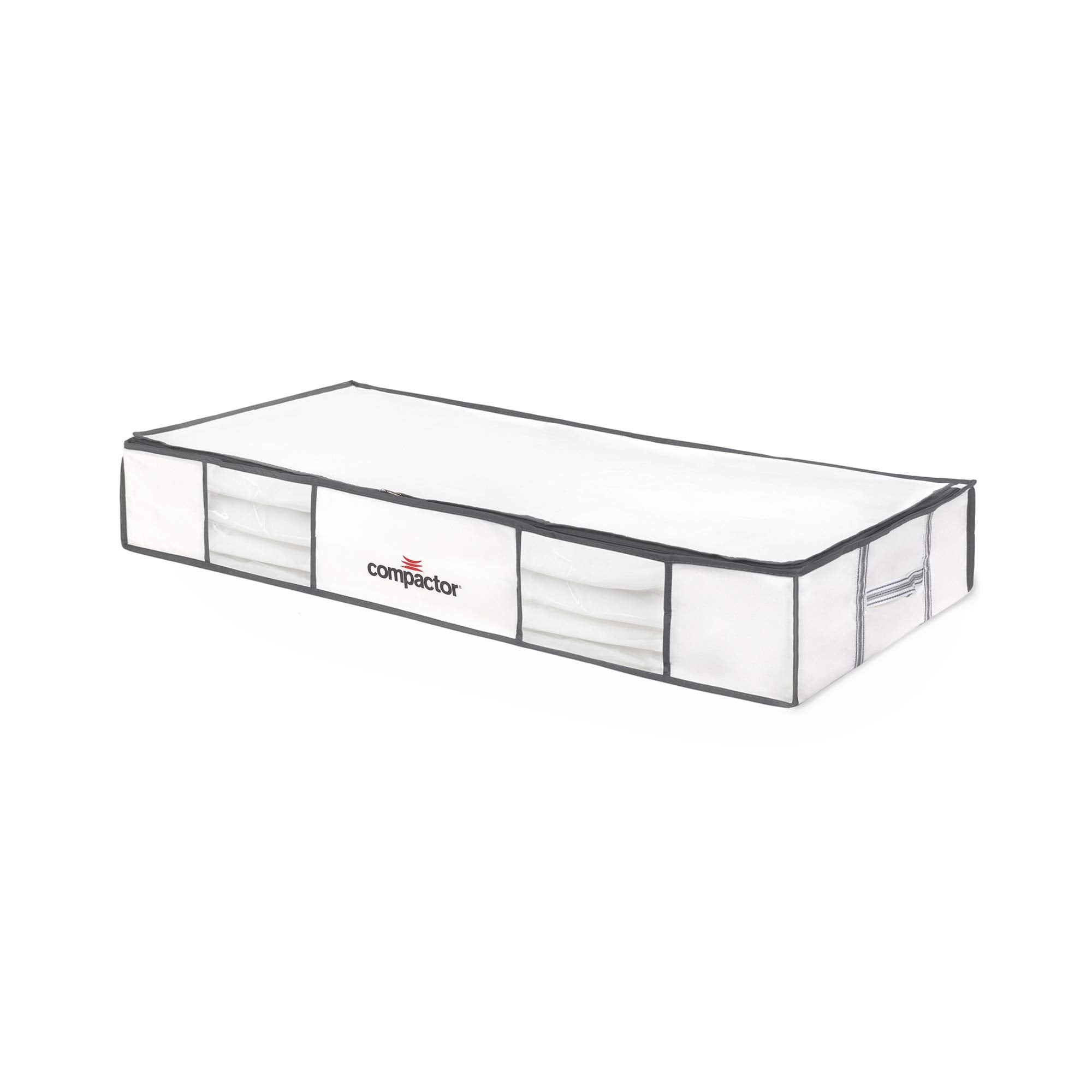 Compactor Life 3D Semi-Rigid Vacuum Box XL - White | Space-Saving Storage Solution | 105X45X15.5 cm