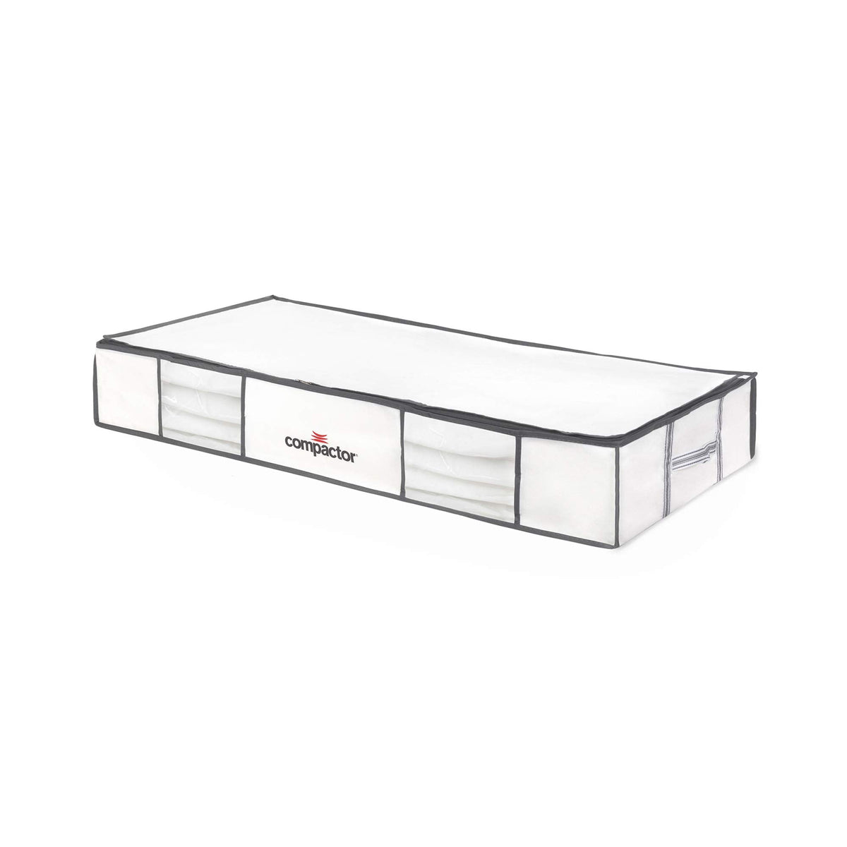 Compactor Life 3D Semi-Rigid Vacuum Box XL - White | Space-Saving Storage Solution | 105X45X15.5 cm