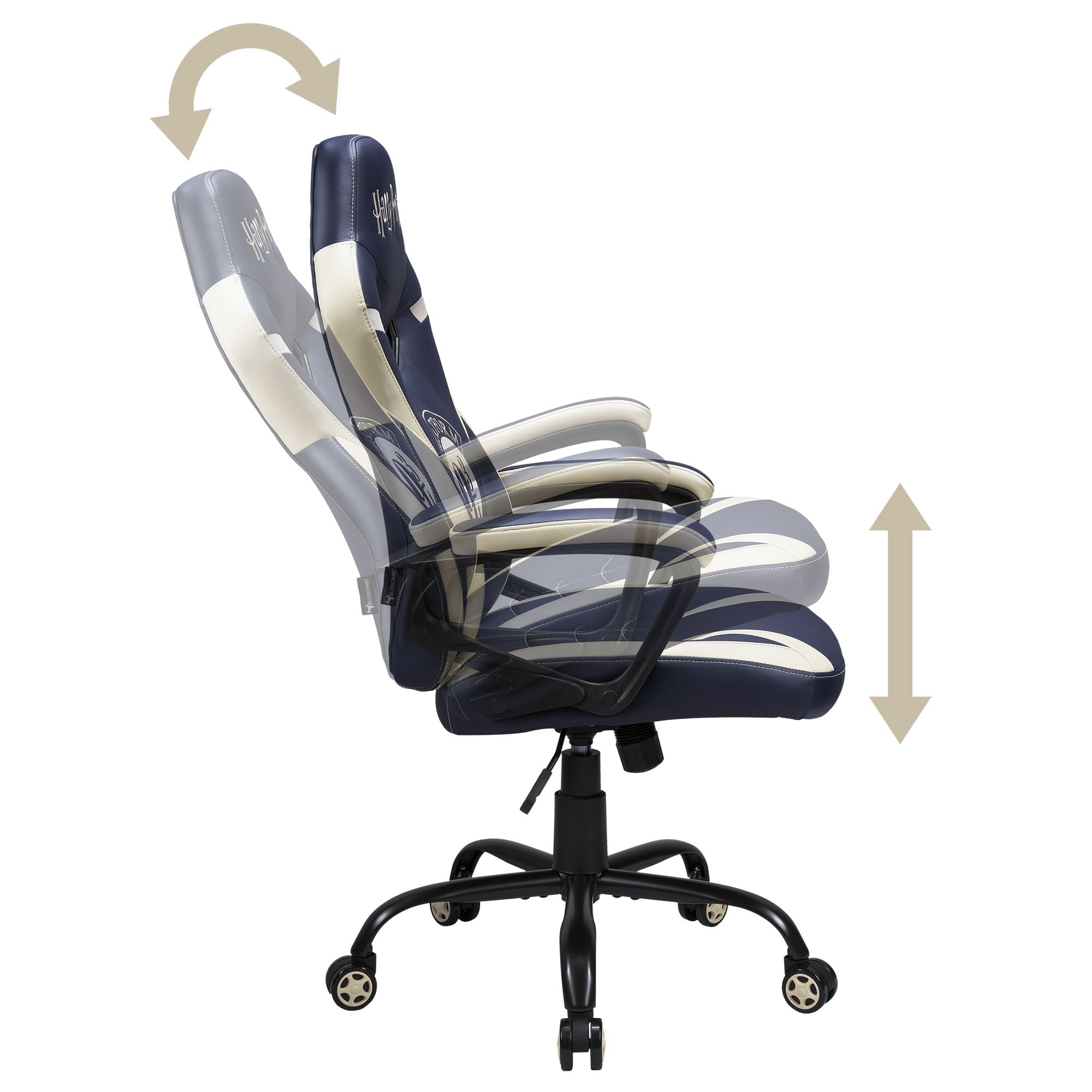 Subsonic Harry Potter Gaming Office Chair 9 3/4 Official Licence Kids