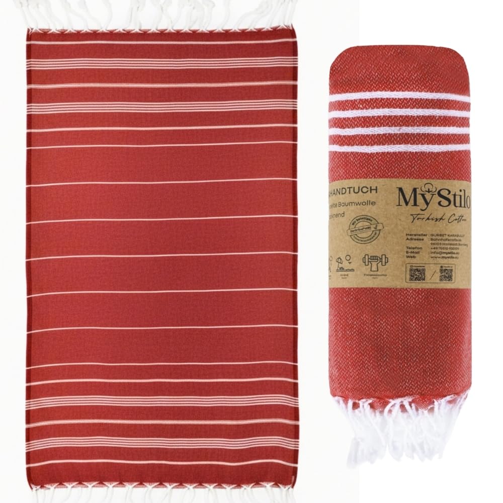 MyStilo XXL Sauna Towel, Hammam Towel, Large, Soft Bath Towel, 100 x 200 cm, Quick-Drying, Premium Beach Towel, Towel for Men, Women