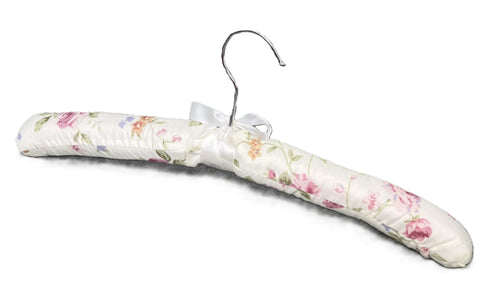 Pack of 5 Quality Padded Clothes Hangers ~ Several Patterns to choose from ... (Elegance)