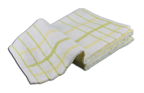 Gözze Berlin - Hand Towel - 50 x 100 cm, Terry, Vanille/Limone, 50 x 100 cm