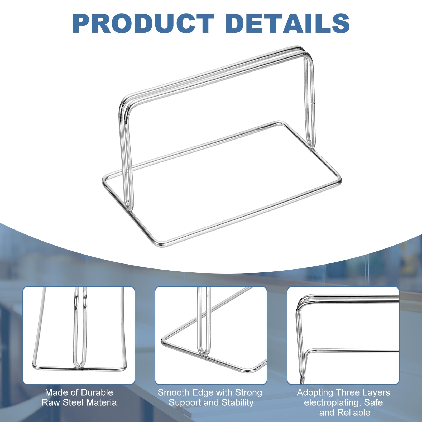 PATIKIL Baffle Desk Divider Clamp, 2 Pcs Punch-Free Base Desk Shield Clamp Desk Divider Partition Clamp Privacy Panel Bracket Holder for DEST