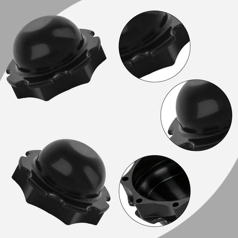 4pcs Rubber Inflatable Hot Tub Hole Plug P6575 Filter Stopper Cap Replacement Compatible with Lay Z Spa Coleman Bestway Intex Prevents Water Leaks