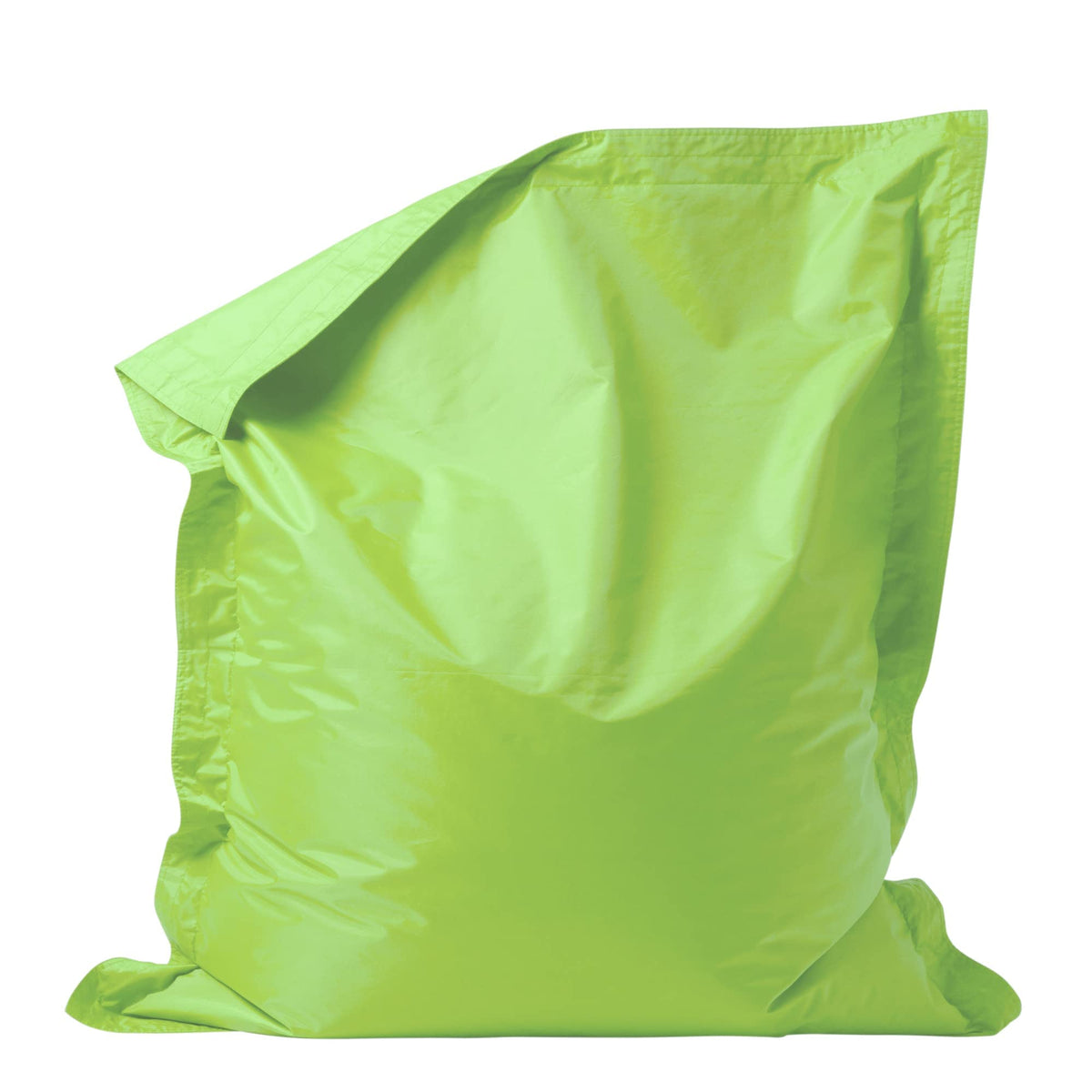 Bean Bag Bazaar Large Outdoor Kids Bean Bag with Filling Included, Green