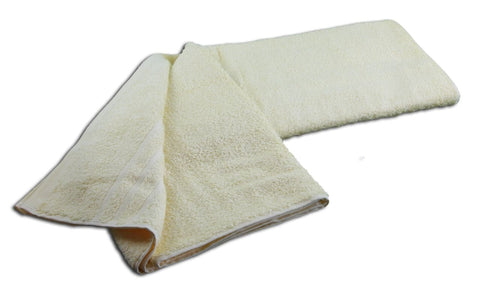 Gözze - Elegant Hand Towel Set of 2, Sylt, 100% Cotton, Heavy Weight (440 g/m²), 50 x 100 cm - Vanilla