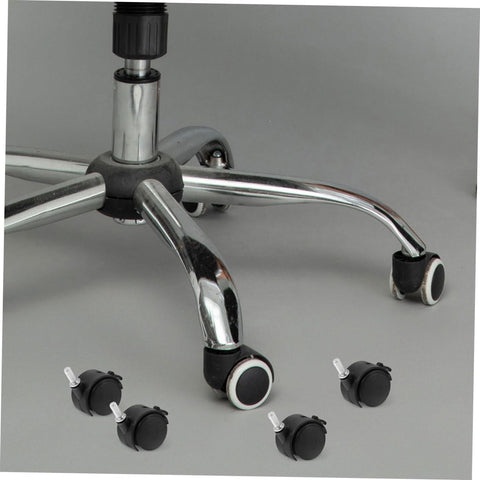 Casters for Furniture, 4pcs Heavy Duty Caster Wheels Replacement Laundry Cart Wheels Clothes for Cart Furniture Easy Installation Clothes Rack