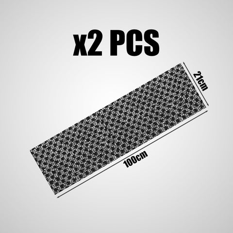 BEIBXHQQ 2 Pieces of Long Rectangular Black Carbon Fiber & Polyester Bath Towels, Exfoliating, Antibacterial, Easy Bubble, Household Cleaning Towels