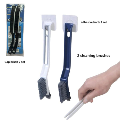 ROSSRORE Stiff Bristle Gap Washing Up Brush, Small Cleaning Grout Cleaning Toilet Brush Shower Tile Scrub Brush, Narrow Gap Cleaning Tool