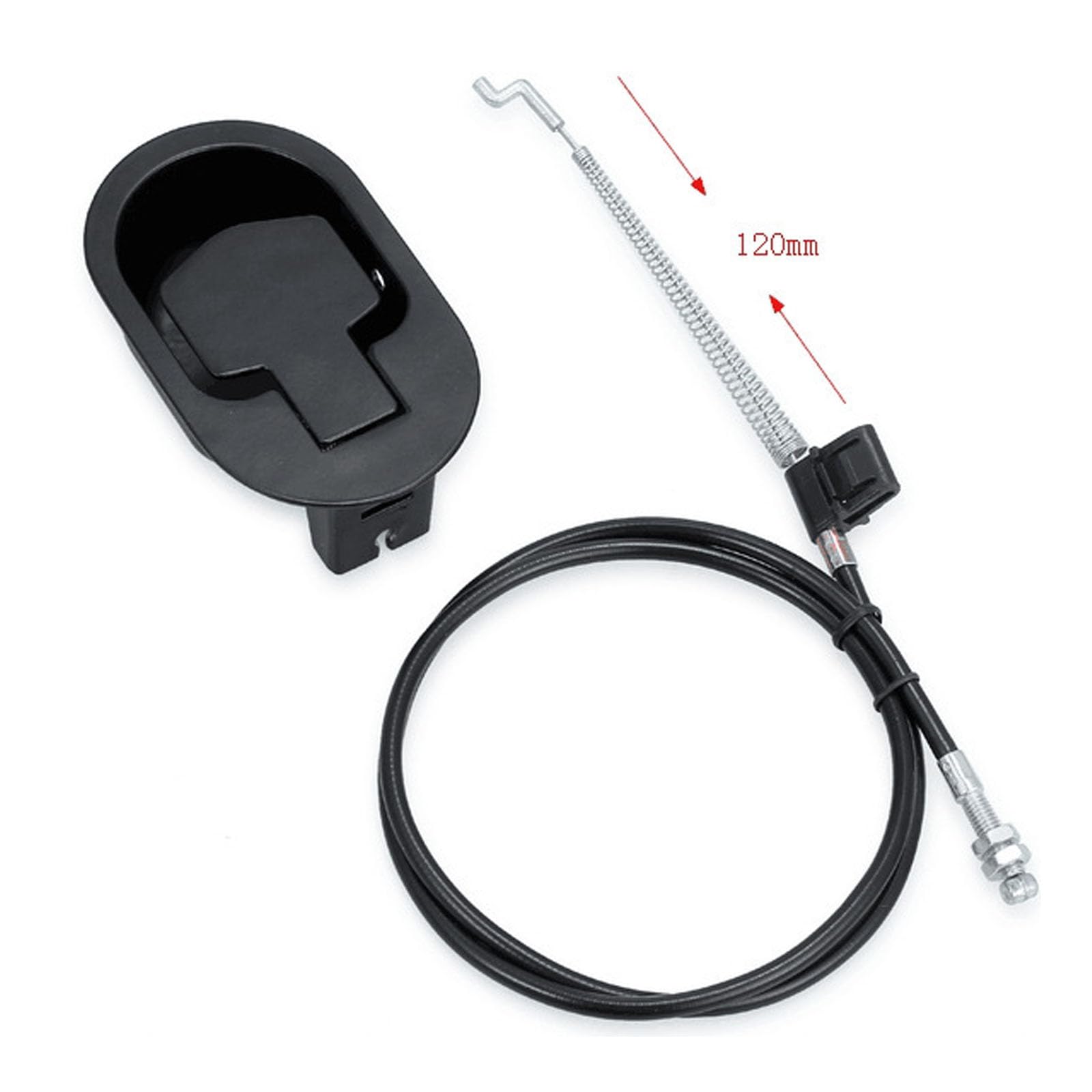 Wvzong Sofa Replacement Parts-Universal Metal Pull Recliner Handle with Cable,Recliner Replacement Parts,Release Handle for Sofa
