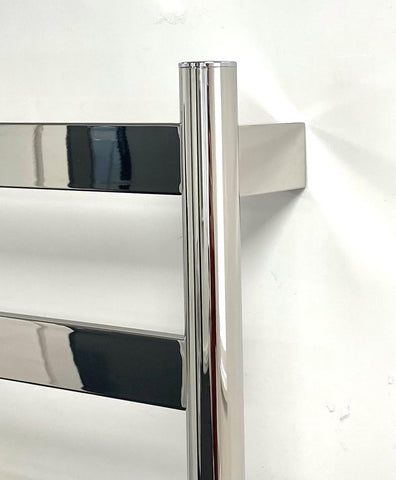 Manissa FALA Stainless Steel Electric Heated Towel Rail 400mm W x 720mm H