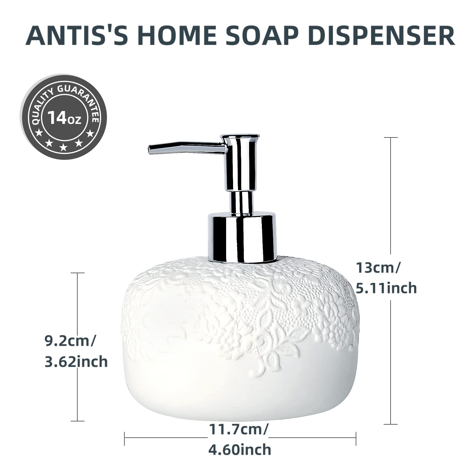 Automatic Soap Dispenser, Smart Infrared Sensor Soap Dispenser,Touchless Foaming Hand Sanitizer Dispenser, for Kitchen, Bathroom, Hotel