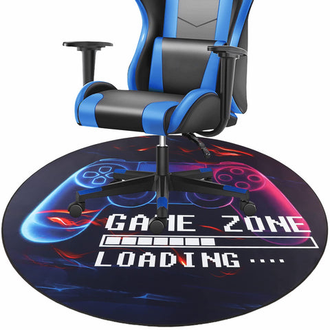 Yincimar Gaming Chair Mat for Hardwood Floor,Anti-Slip Floor Protector Game Controller Rubber Gaming Computer Chair Mat for Gaming Room Home Office