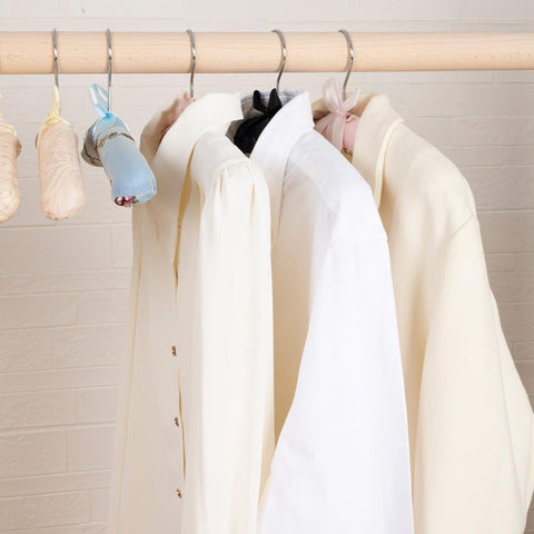 Xiabing Anti-Slip Satin Padded Clothes Hangers with Rotatable Hooks No Shoulder Bump for Women Heavy Sweaters, Coats, Suits (5, Fern-Leaf)