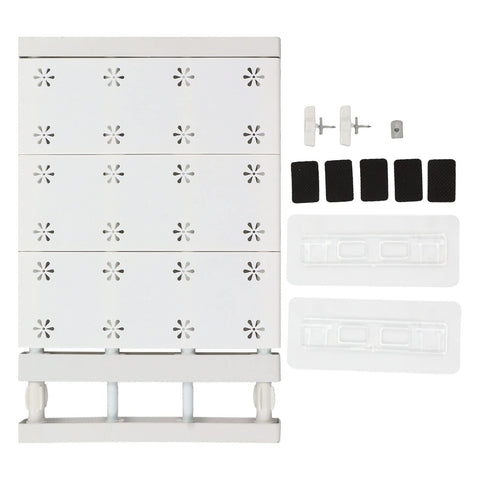 Metal Storage Rack Adjustable Organizer, Expandable Closet Tension Shelf Rod, Expandable Closet Tension Shelf Storage Rack for Cabinet Wardrobe