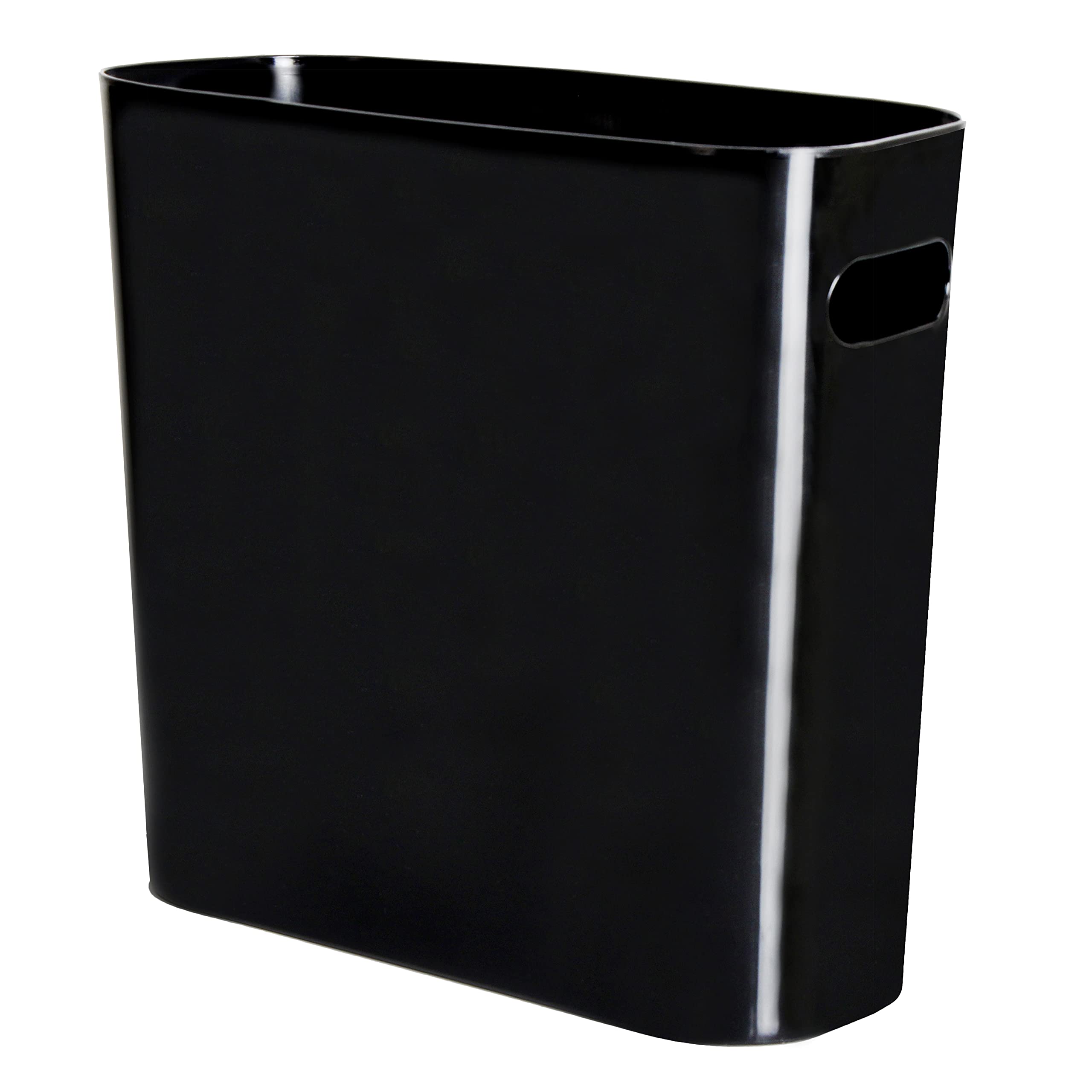 Youngever 5.5L Slim Trash Can, Re-usable 5.5L Plastic Garbage Container Bin, Small Trash Bin with Handles for Home Office, Living Room, Study Room