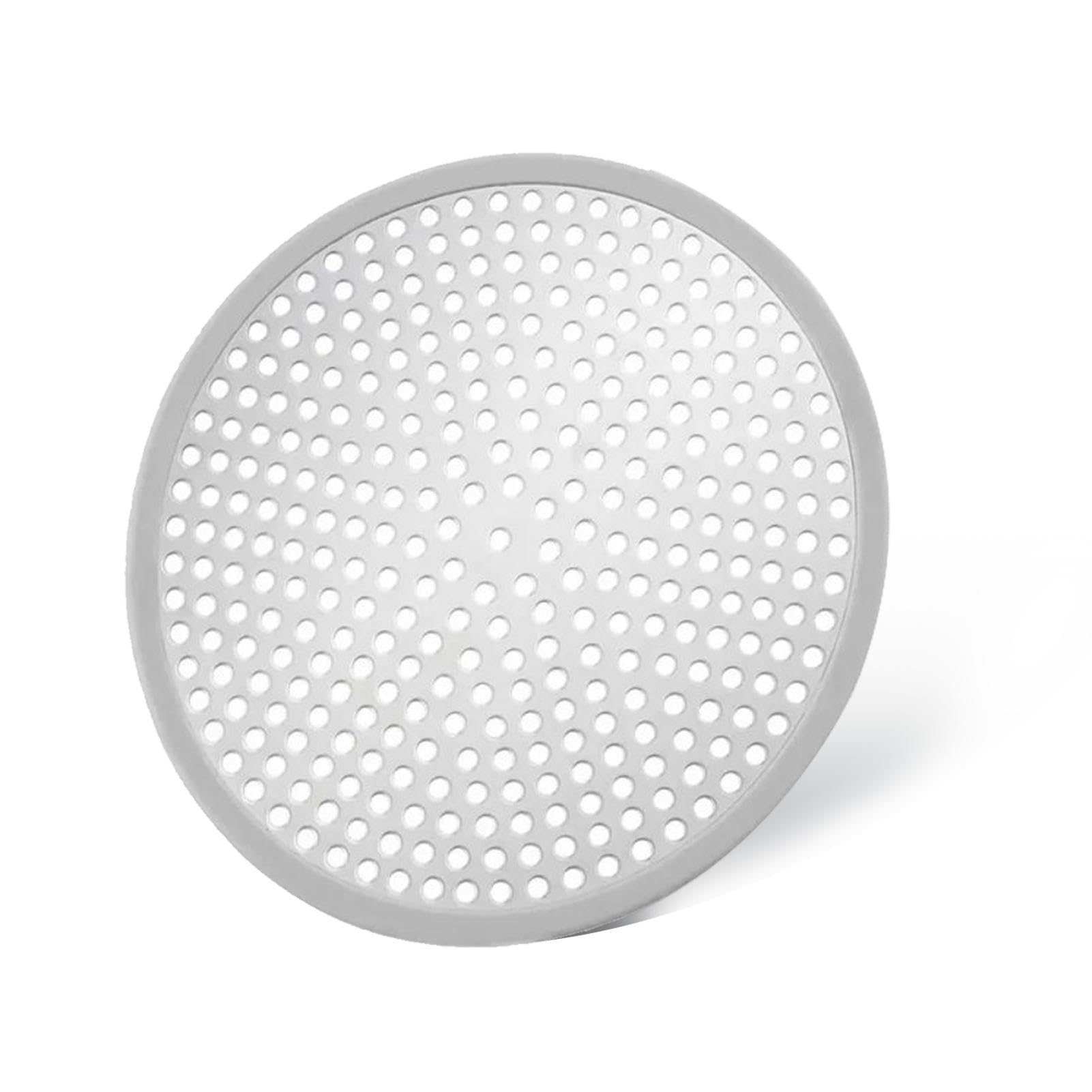 1Pcs Shower Drain Hair Catcher, Stainless Steel Drain Cover, Reusable Anti-Slip Bathroom Sink Strainer, for Bathroom and Kitchen
