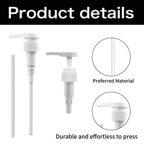 3 Pack 1 Litre Pump Dispenser,Pelican Dispenser Pump,Sauce Sprayer Dispensour,Dispenser Pump with 17cm Tube,Universal Shampoo Pump Dispenser 1000ml
