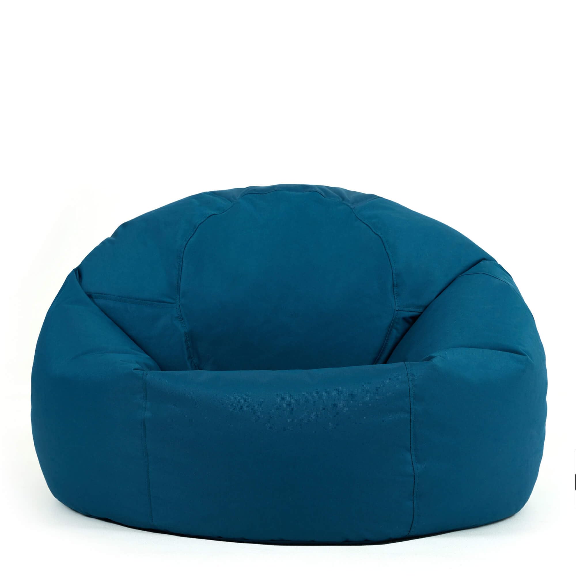 Bean Bag Bazaar Kingston Outdoor Bean Bag with Filling Included, Teal