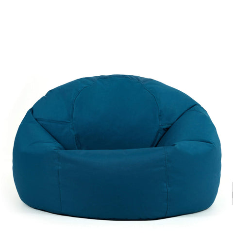 Bean Bag Bazaar Kingston Outdoor Bean Bag with Filling Included, Teal