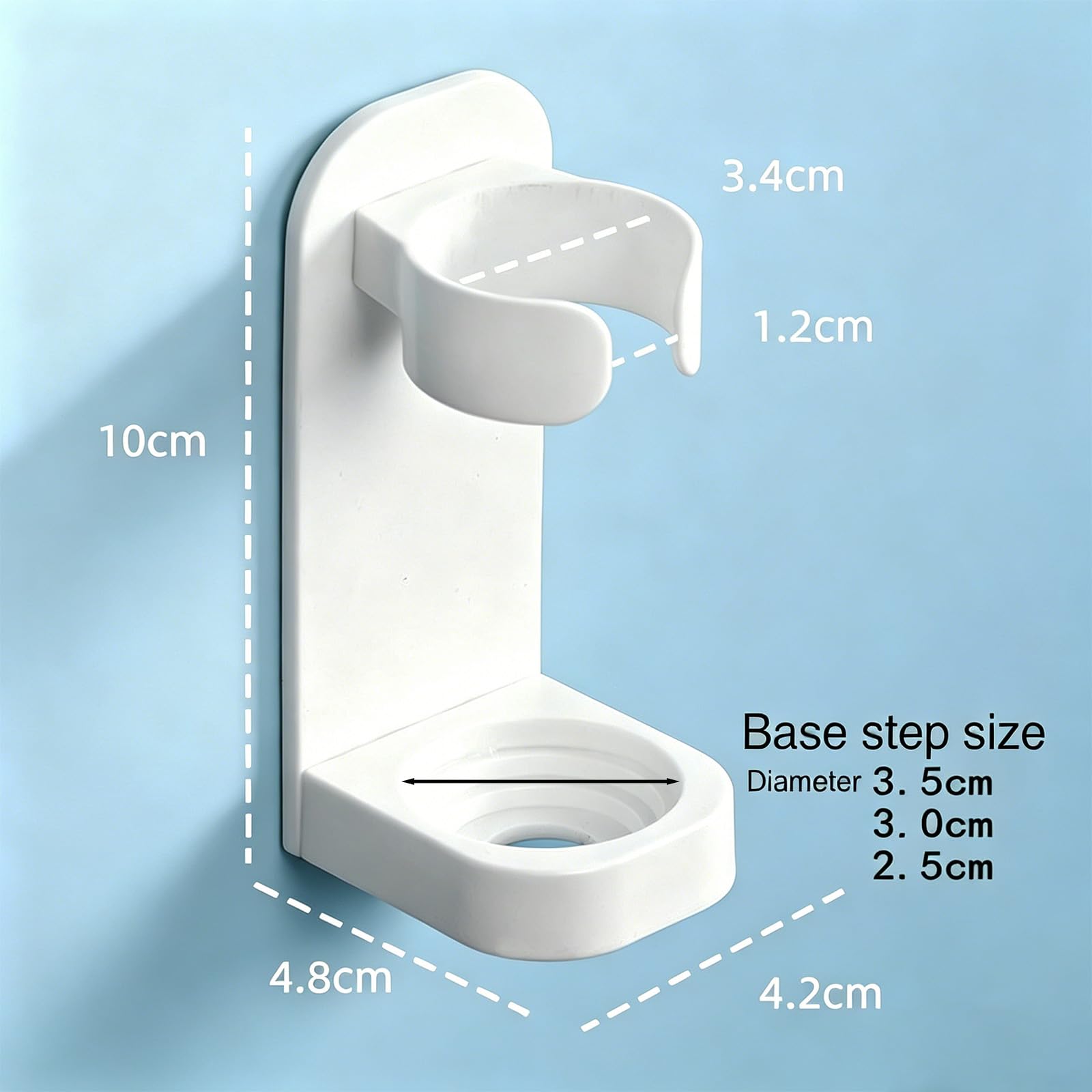 Electric Toothbrush Holder, Wall-Mounted Electric Toothbrush Holder