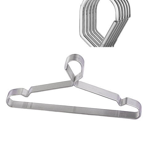 Trrcylp 4mm Lockable Coat Hangers Heavy Duty Windproof Clothes Hangers
