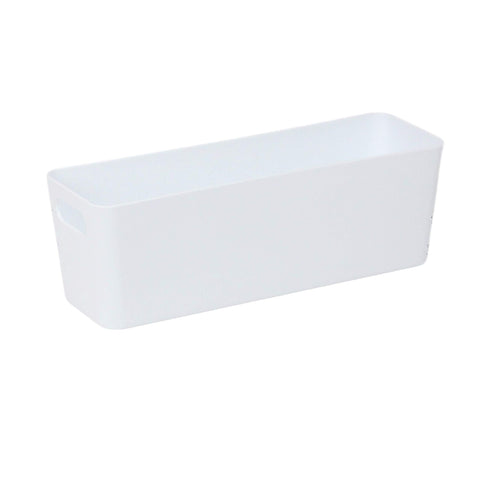 Wham 7.01 Rectangular 30cm Home Studio Storage Basket (White)