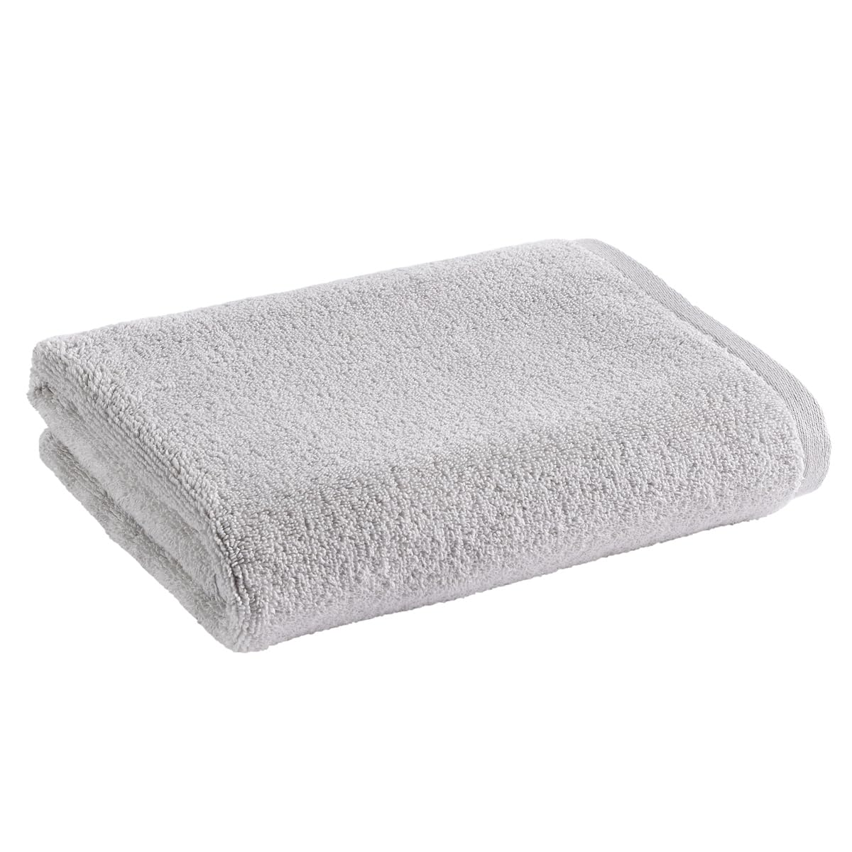 Christy Cirrus Quick Dry Towel Set | 4 Pieces | 2 Hand 2 Bath | Super Soft and Fluffy | Lightweight Bathroom Shower Towels | 100% Cotton | Cloud Grey