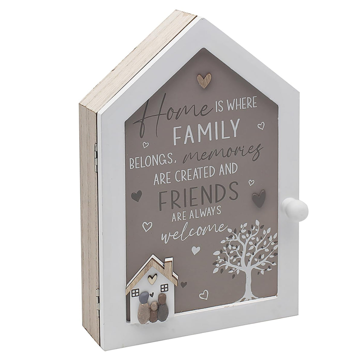 Lesser & Pavey Family Home Key Cabinet
