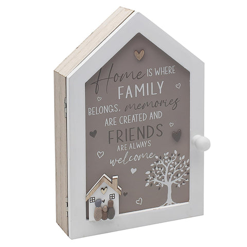 Lesser & Pavey Family Home Key Cabinet
