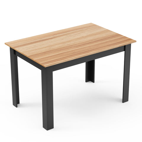 Mondeer Dining Table, Kitchen Table for 4 People, 120W x 80D x 75H cm
