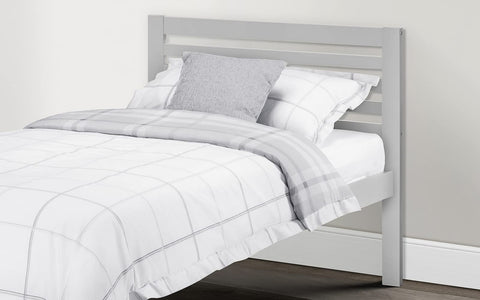Julian Bowen Slocum Bed, Single, Light Grey - W100 x D195cm