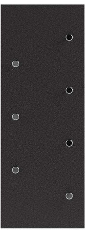 HAKU Wardrobe Chrome, Granite Finish, MDF, Metal - Dim.: W 80 cm X H 30 cm X D 6 cm, Style: Modern