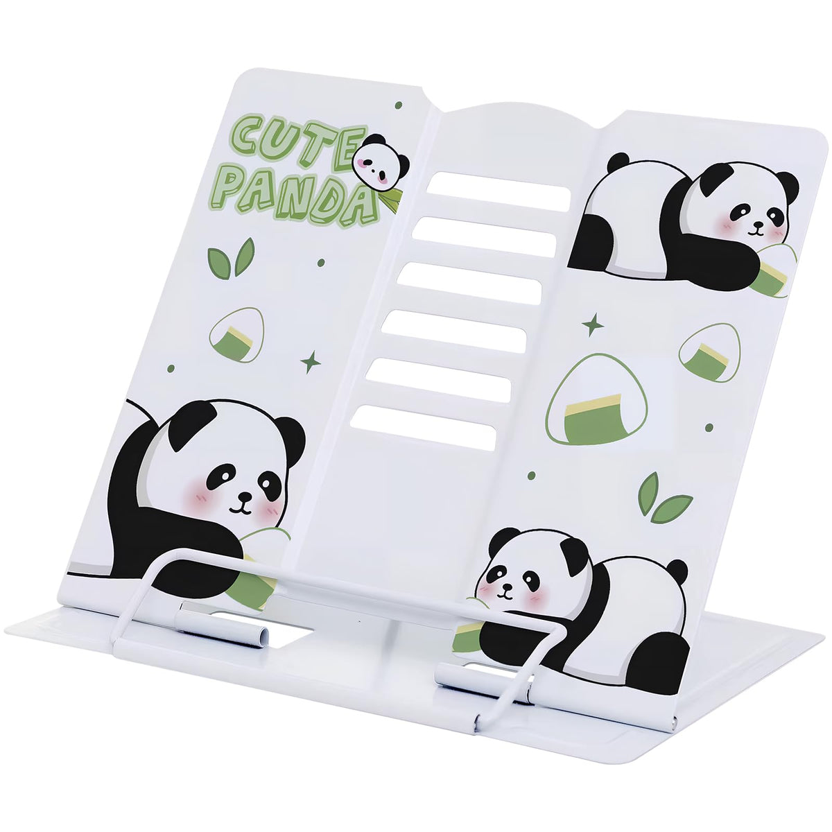 GmeDhc Metal Reading Stand, 6 Levels Adjustable Reading Stand, Children's Height Adjustable, Book Stand, Children Foldable