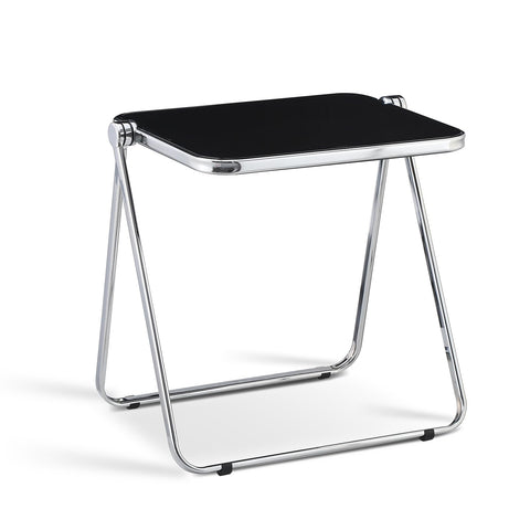 TAO ONE Acrylic Folding Table TV Tray Small Side Table - Clear
