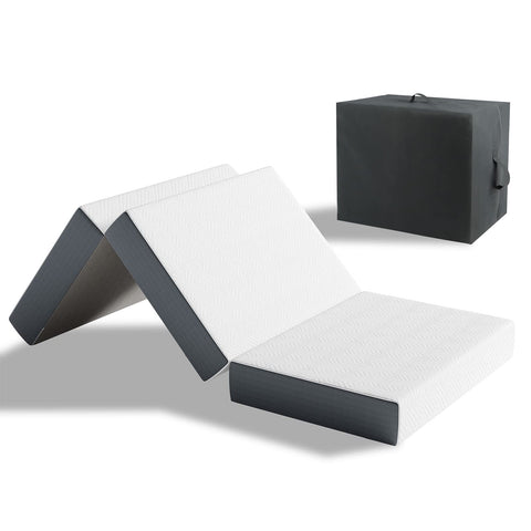 Vesgantti Foldable Mattress 15CM Small Double Folding Memory Foam Mattress